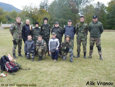 Airsoftový krúžok 22.10.2011