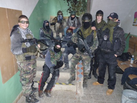 Airsoftový krúžok CQB Čemerné 10.2.2013